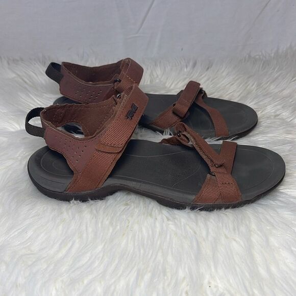 Teva‎ Verra Style 1006263 Brown Comfort Sandals Sz 5.5 - Picture 5 of 7
